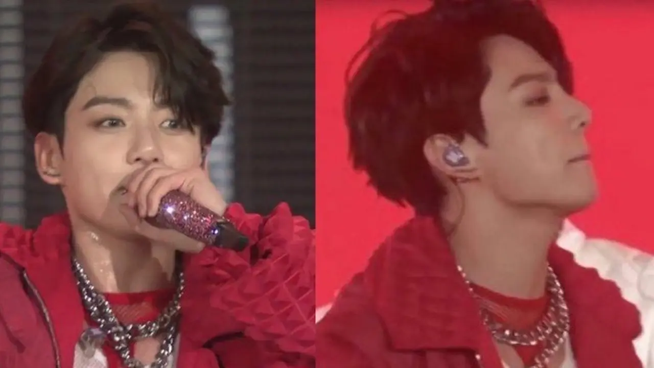 Jungkook "Membakar" Konser BTS Hari Pertama dengan Pakaian Merahnya