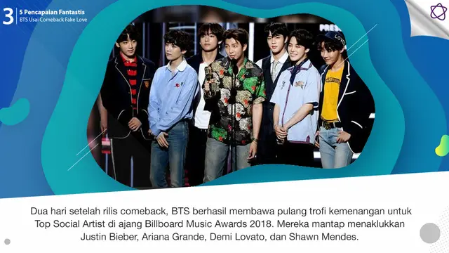 [Bintang] 5 Pencapaian Fantastis BTS Usai Comeback Fake Love