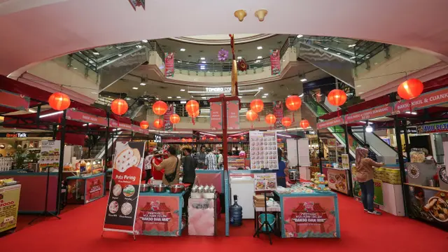 Berburu Jajanan di Festival Kuliner Imlek Bakso dan Mie Cibubur Junction