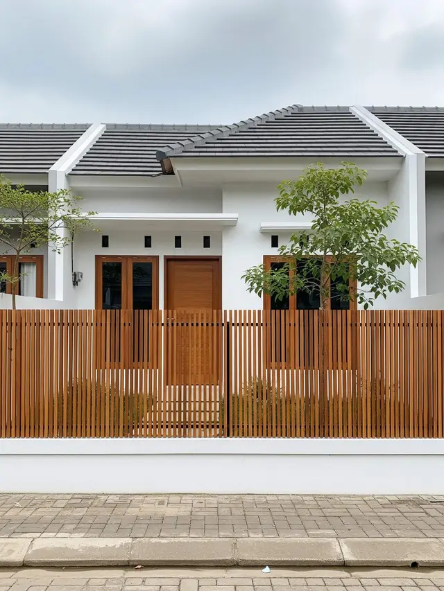 Model Pagar Pendek yang Membuat Rumah Minimalis Terlihat Lebih Luas