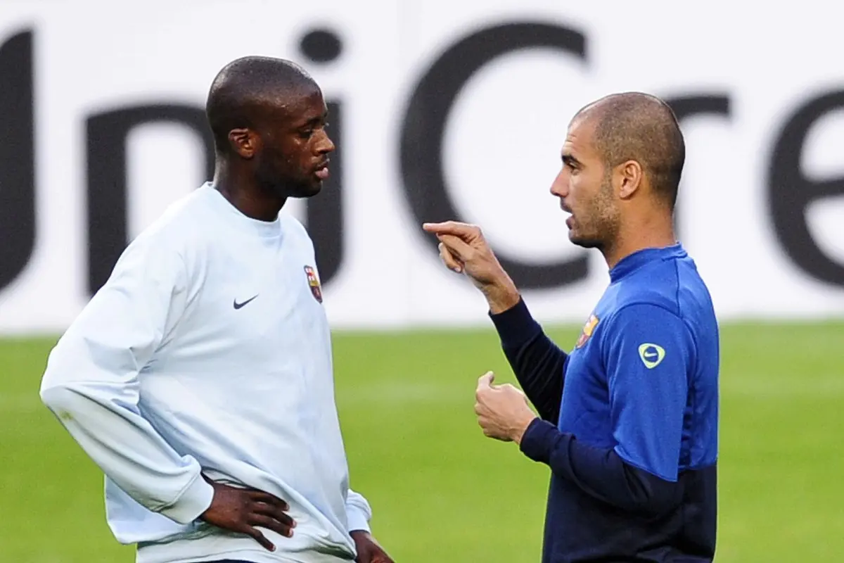 Yaya Toure dan Guardiola