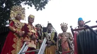 Peserta Nikah Bareng Pancasila Sakti di Yogyakarta. Foto: (Switzy/Liputan6.com)