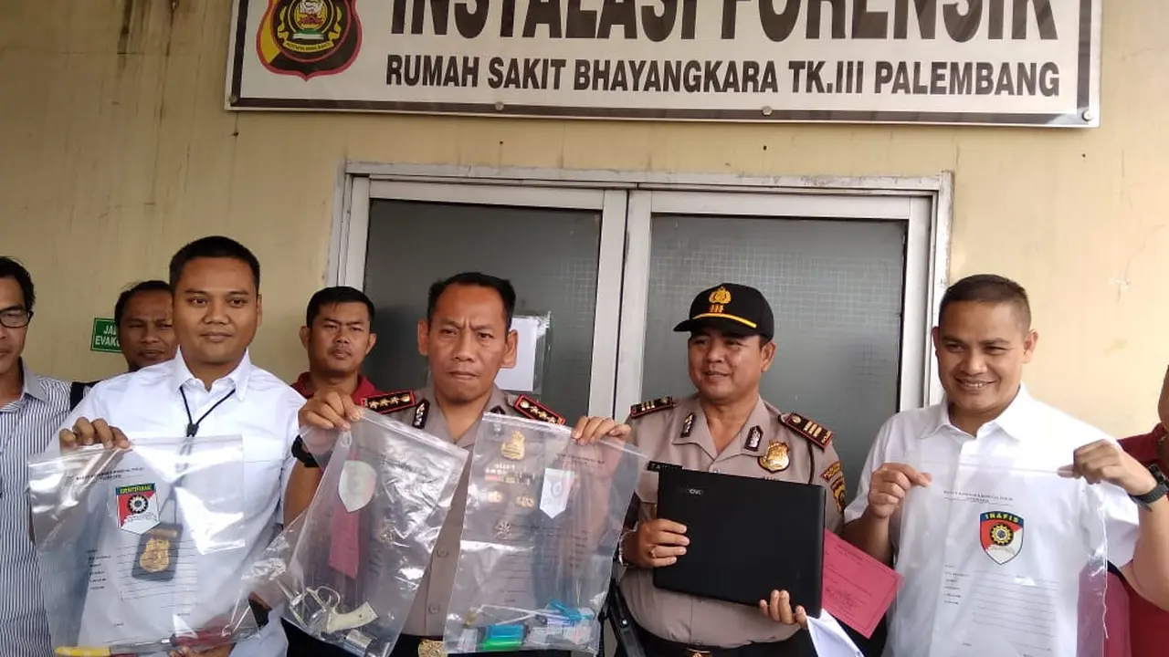 Baku Tembak Polisi dan Pelaku Pembobol Rumah Ibadah di Palembang