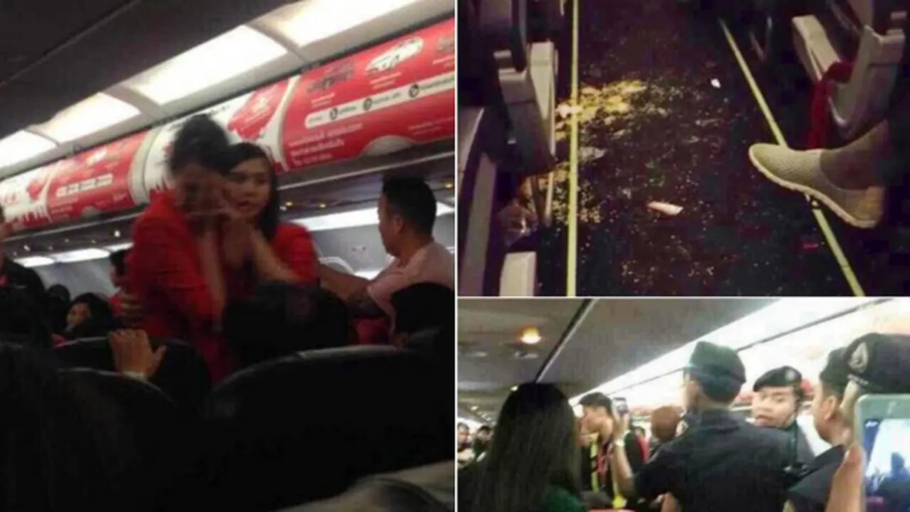 Penumpang Siram Air Panas ke Pramugari, AirAsia Balik Arah