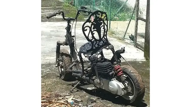 6 Bentuk Jok Motor Ini Tak Biasa, Nyeleneh Banget