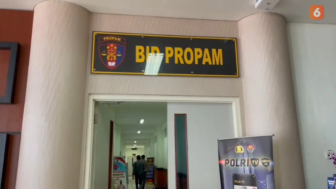 Ruang Propam Polda Sulteng