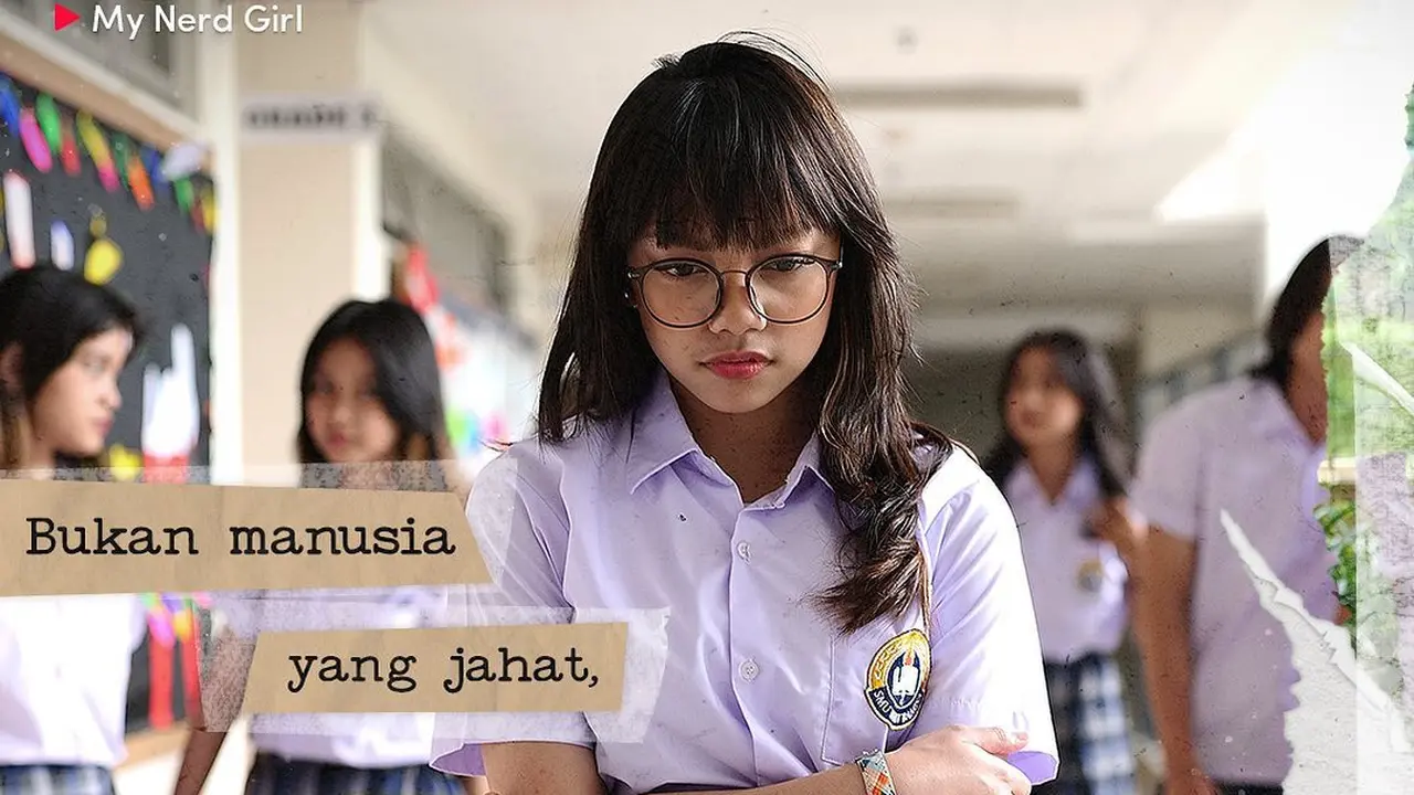 Naura Ayu dalam Serial My Nerd Girl
