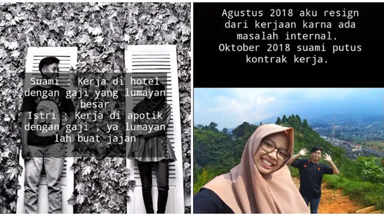 Tidak Saling Meninggalkan Ketika Terpuruk, Kisah Pasangan Suami Istri Ini Bikin Haru