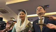 Wakil Menteri Perdagangan (Wamendag) Kabinet Merah Putih Dyah Roro Esti dan Wakil menteri Perdagangan Kabinet Indonesia Maju Jerry Sambuaga. (Tira/Liputan6.com)