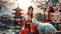 goat chinese zodiac personality ©Ilustrasi dibuat AI