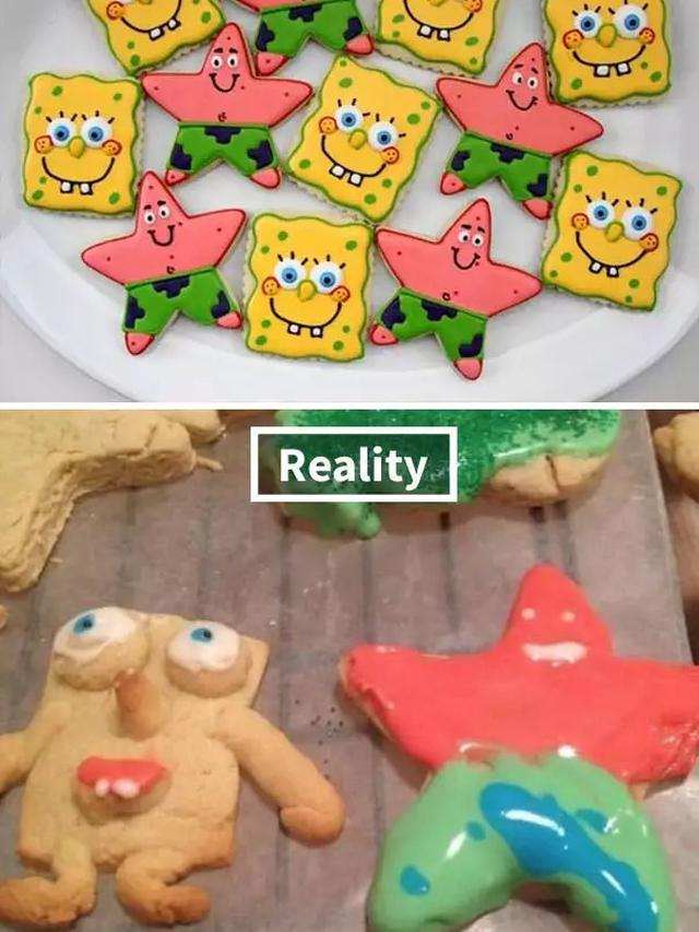 10 Ekspektasi vs Realita saat Buat Kue Ini Bikin Senyum Tipis