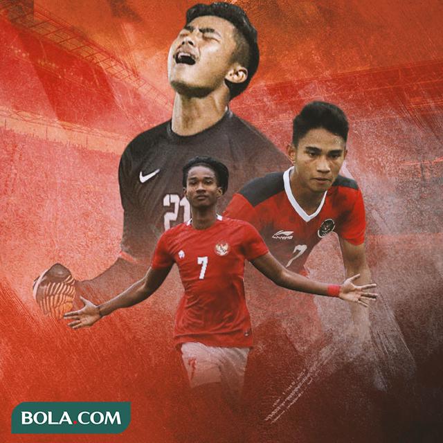 Timnas Indonesia - Ernando Ari, Marselino Ferdinan, Ronaldo Kwateh