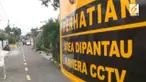 Untuk mengantisipasi aksi kriminalitas, warga RW 8 Kelurahan Rungkut Tengah, Surabaya menciptakan kampung CCTV.