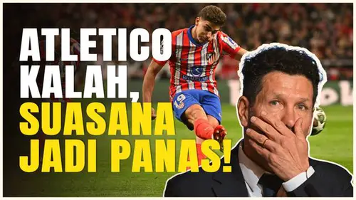 VIDEO: Atletico Madrid Rugi, Kontroversi Penalti Alvarez Buat Diego Simeone Geram