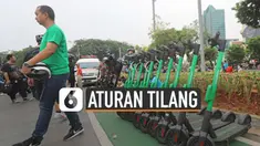 Aturan penggunaan skuter listrik di Jakarta dipertegas. Skuter listrik hanya boleh digunakan di daerah tertentu.