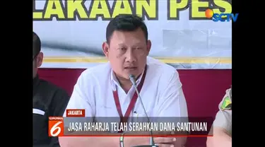 Sesuai Peraturan Kementerian Perhubungan, Lion Air berikan santunan kepada korban JT 610 sebesar Rp 1,25 miliar.