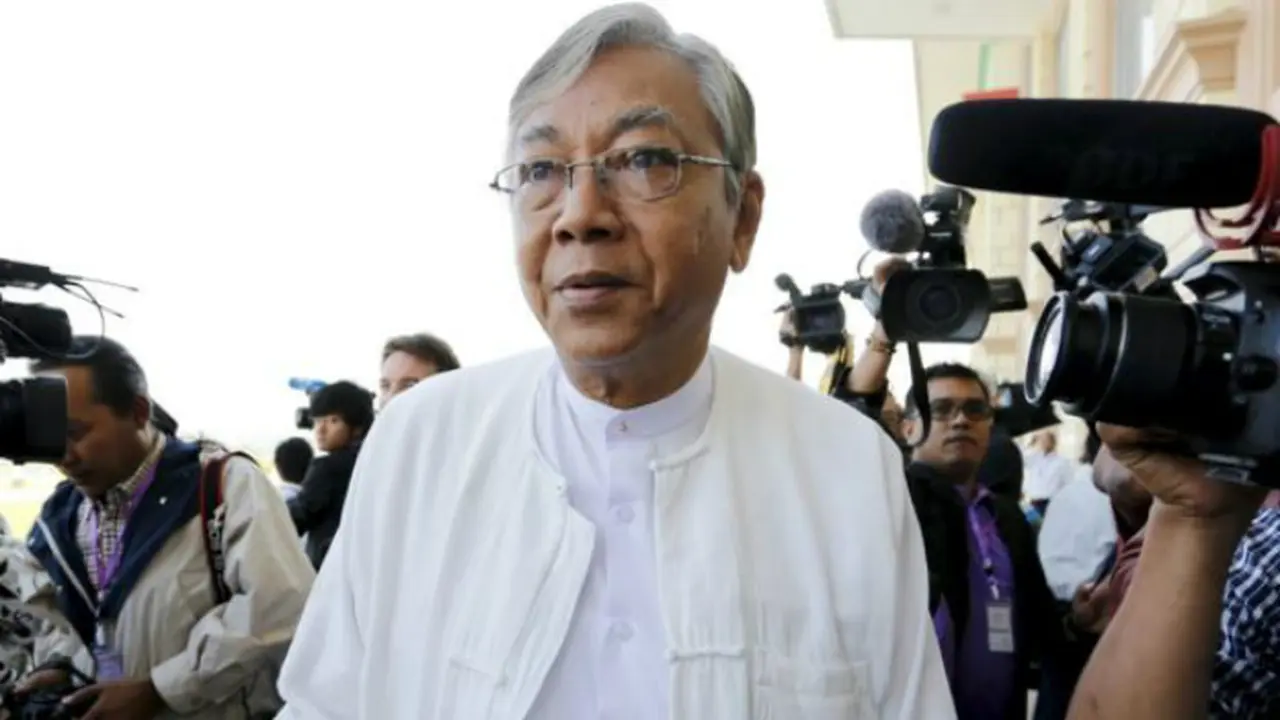 Htin Kyaw, Presiden Terpilih Myanmar yang berasal dari kalangan sipil (Foto: Reuters).