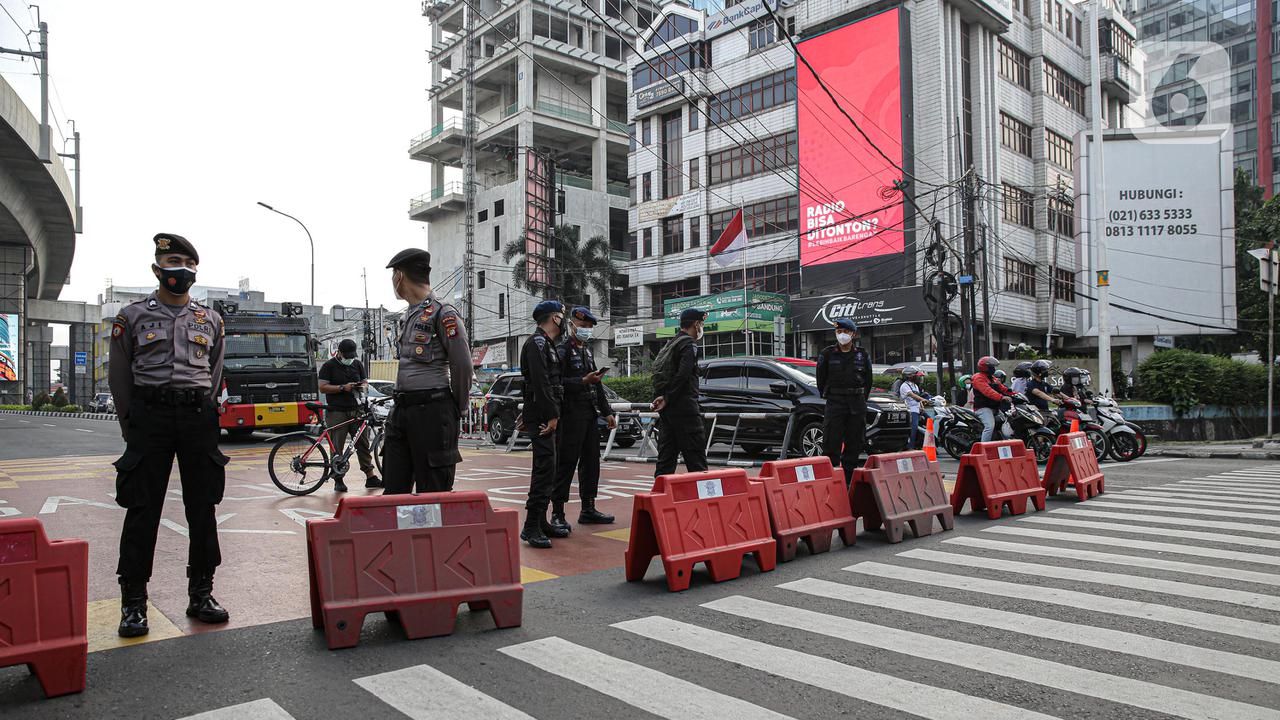Penambahan Penyekatan Ruas Jalan saat PPKM Darurat