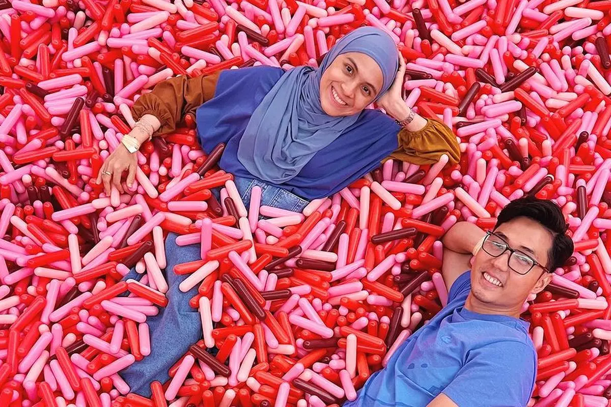 Nycta Gina liburan bersama keluarga (Instagram/missnyctagina)