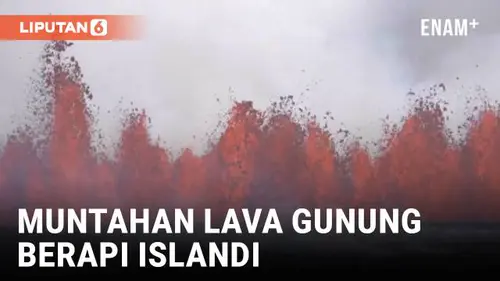 VIDEO: Gunung Berapi di Islandia Meletus untuk Kelima Kalinya