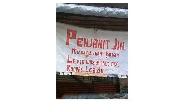 Nama Warung yang Salah Tulis Ini Malah Bikin Bingung