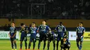 Ketegangan terlihat di wajah sejumlah pemain Persib Bandung saat laga adu penalti melawan Persipura Jayapura di Stadion Gelora Sriwijaya, Palembang, (7/11/2014). (Liputan6.com/Helmi Fithriansyah)