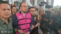 Haris Yasin Limpo tersangka korupsi PDAM Kota Makassar (Liputan6.com/Eka Hakim)