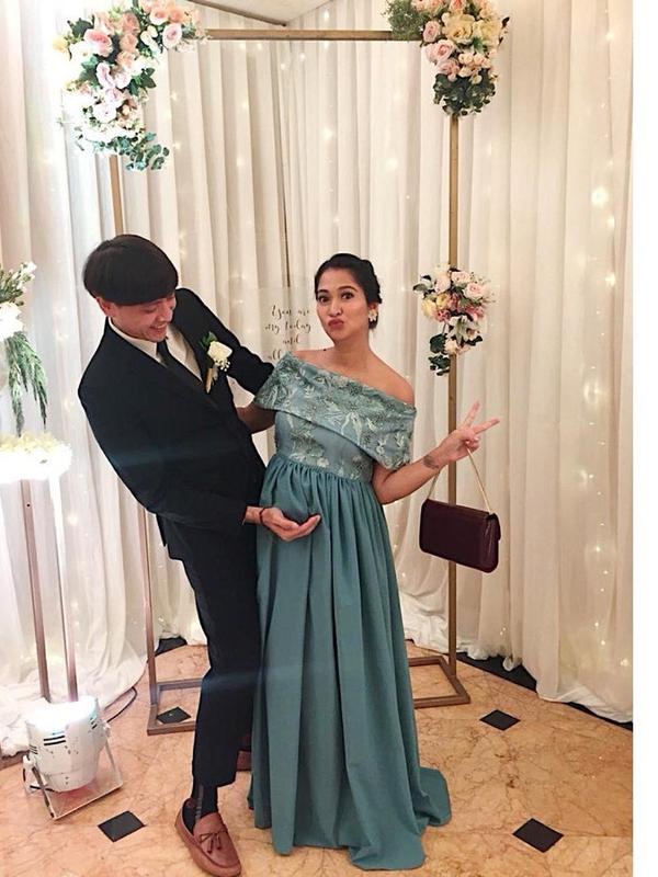 Potret Baby Bump Anak Pertama Anneke Jodi (sumber: instagram/@annekejd)