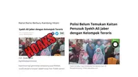 Artikel Merdeka.com soal Syekh Ali Jaber dipotong pihak tak bertanggung jawab