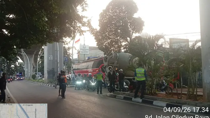 Transjakarta 'Jalur Langit' Hanya Sampai Halte JORR Imbas Truk Mogok