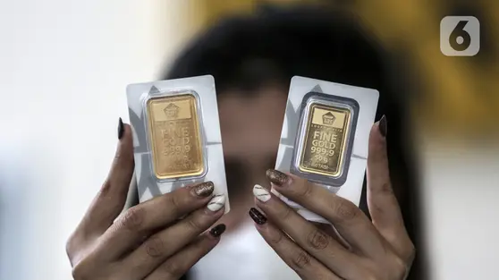 Harga Emas Antam Hari Ini Turun Lagi, Buyback Anjlok Lebih Dalam