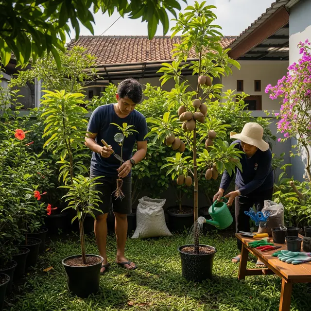8. Rawat Pohon Secara Bertahap