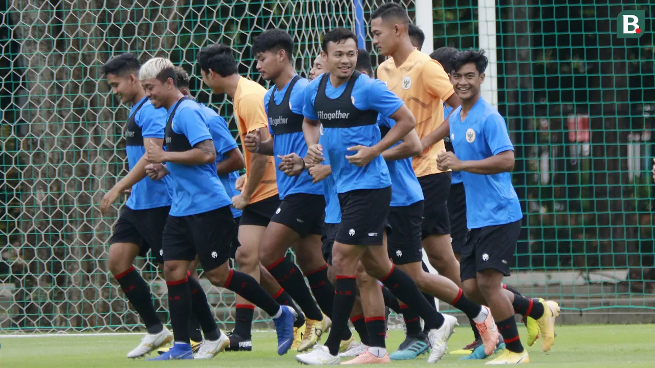 Latihan Timnas Indonesia