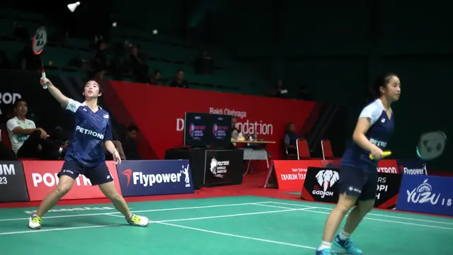 Carine Tee Xin Qi/Tan Xin Yu - Malaysia BAM - Superliga Junior 2023