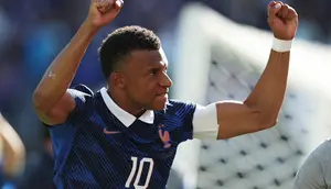 Striker Timnas Prancis, Kylian Mbappe.