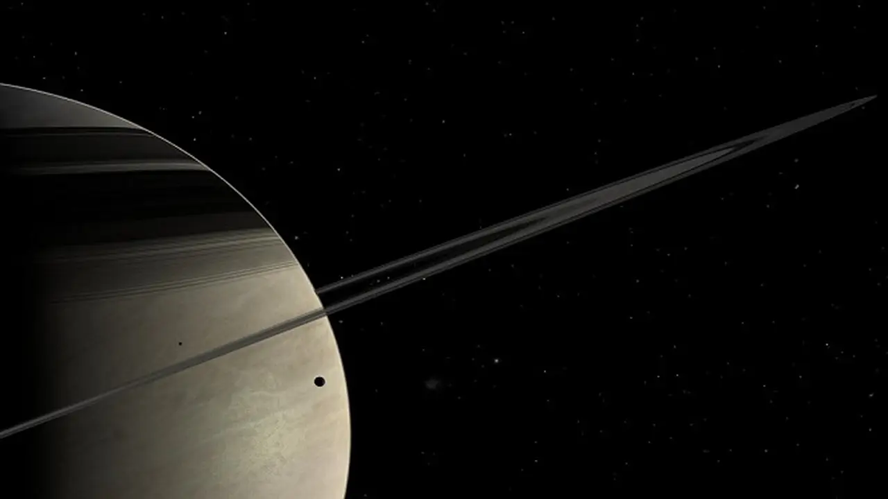 Bercak Darah Muncul di Bulan Planet Saturnus
