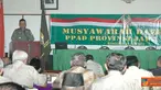 Citizen6, Bandung: Ketua Umum PPAD Pusat Letjen Purn Suryadi, membuka Musprov II PPAD Provinsi Jawa Barat di Aula DPD Pepabri Provinsi Jawa Barat, Jalan Aceh 69 Bandung, Selasa (3/7). (Pengirim: Kodam3 Pendam).