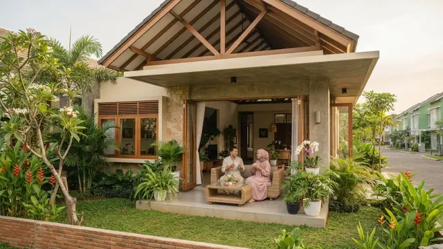 Model Rumah Sederhana yang Cocok untuk Pasangan Baru Menikah