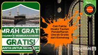 Waspada Hoaks Pendaftaran Umrah Gratis dari Kemenag, Simak Faktanya