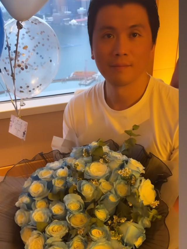 Syahrini Rayakan Ulang Tahun Reino Barack ke-40. [@princessyahrini]