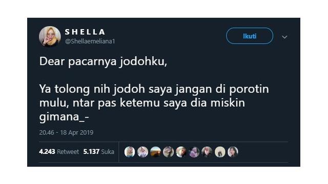 7 Curhatan Lucu Netizen Untuk Pacarnya Jodohku Ini Bikin Tepuk