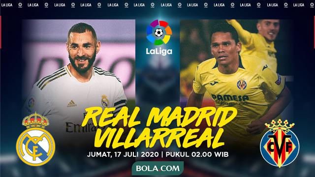 La Liga - Real Madrid Vs Villarreal - Head to Head Pemain