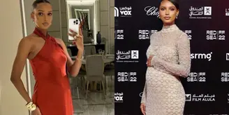 TC Candler telah mengumumkan daftar wanita tercantik 2022. Tahun ini, Model Amerika Serikat, Jasmine Tookes terpilih sebagai wanita tercantik 2022. Kini ia pun tengah hamil besar, intip penampilannya.