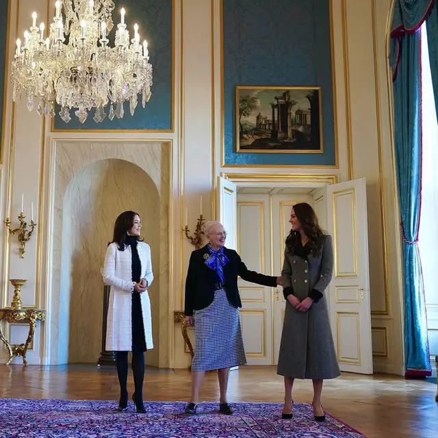 Kate Middleton dan Putri Mary di Denmark