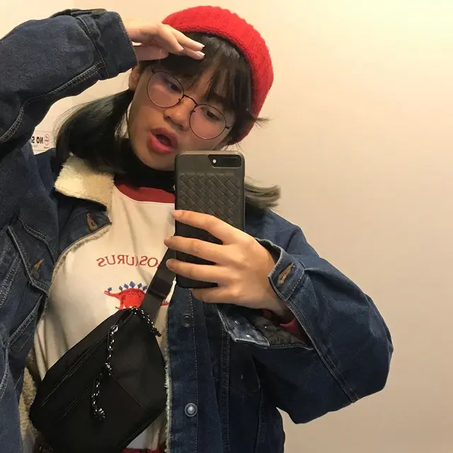 Potret gaya tomboi dari Davina Shafa Felisa