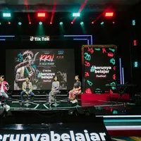 Festival #SerunyaBelajar yang digelar di Senayan City The Hall 8th Floor, Sabtu (19/11/2022).