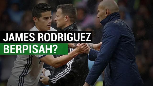 Berita video James Rodriguez diyakini melakukan salam perpisahan dengan fans Real Madrid saat laga melawan Sevilla di La Liga. James bertepuk tangan ke arah tribun penonton saat ia diganti oleh Pelatih Zinedine Zidane. Apakah ini berarti James mening...