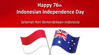 Hari kemerdekaan Indonesia ke-76 (Sumber: Twtitter @DubesAustralia)