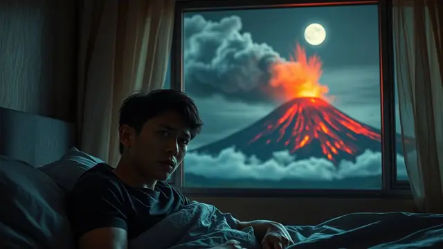arti mimpi gunung meletus menurut primbon