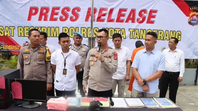 Bekas Kades Cikupa Kabupaten Tangerang ditangkap polisi karena pungli hingga Rp2 miliar